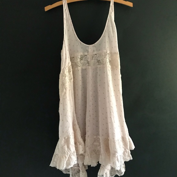 Free people voile trapeze dress - Picture 4 of 6